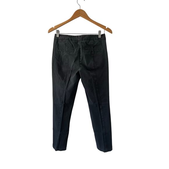 NYDJ  Charcoal Gray Tummy Slimming Ankle Pants Woman Size 2 Stretch Twill - Picture 2 of 10